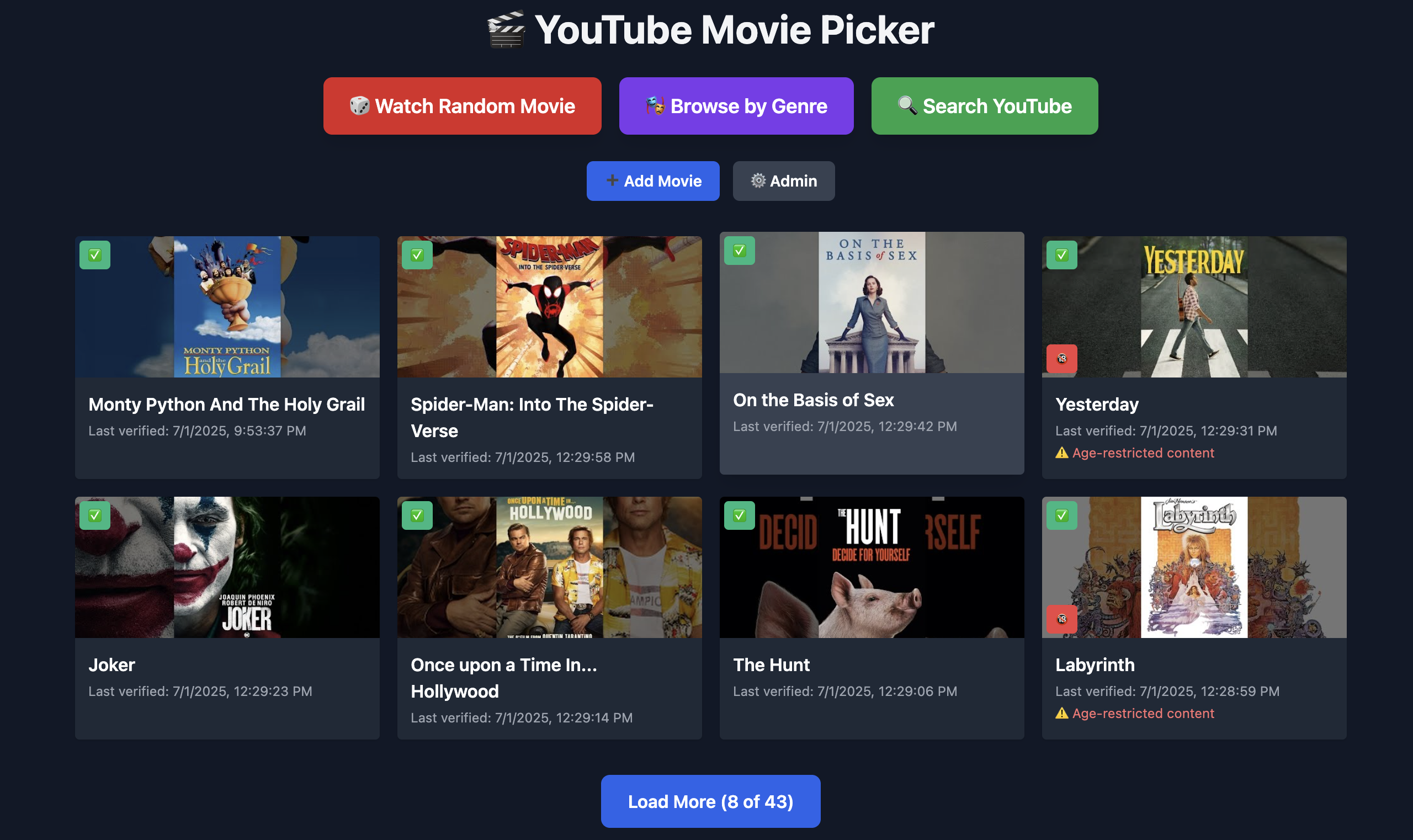 Main Homepage